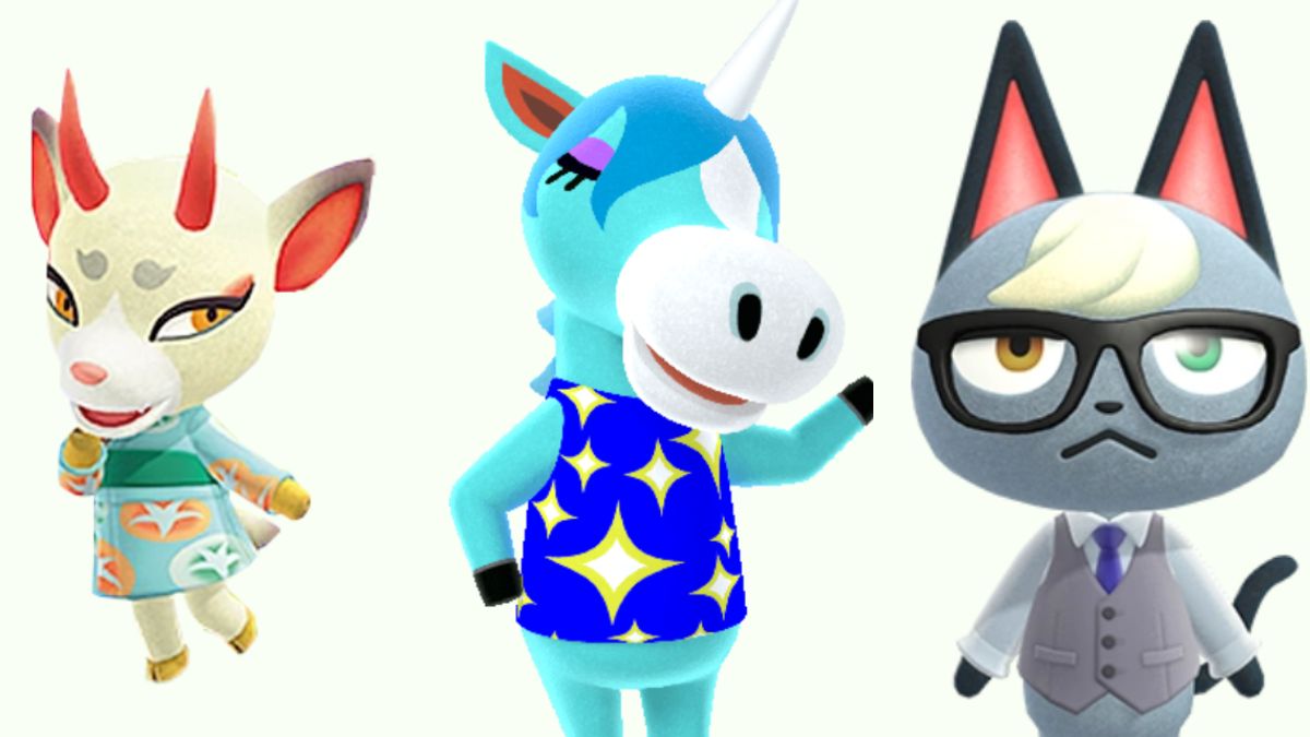 Animal Crossing New Horizons Personnages Rares